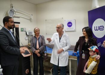 WE تهدي الأمل لمرضى الحروق بأحدث جهاز ليزر في مستشفى أهل مصر