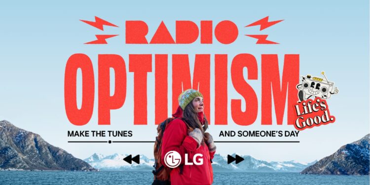 “إل جي” تطلق حملة تدعو للتفاؤل بعنوان”Radio Optimism”  لنشر رسالة “الحياة جميلة” من خلال الموسيقى