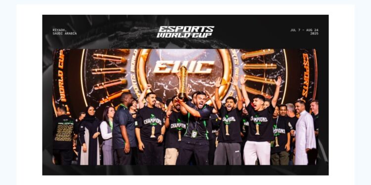 الرياض تحتضن كأس العالم للرياضات الإلكترونية 2025 بأكبر جوائز في تاريخ الألعاب