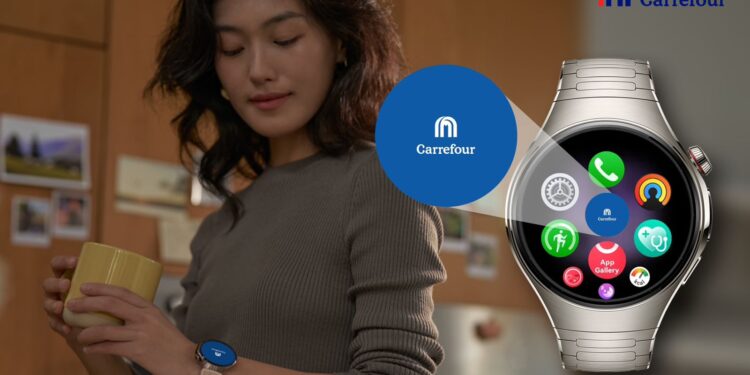 إطلاق تطبيق كارفور على ساعة هواوي
