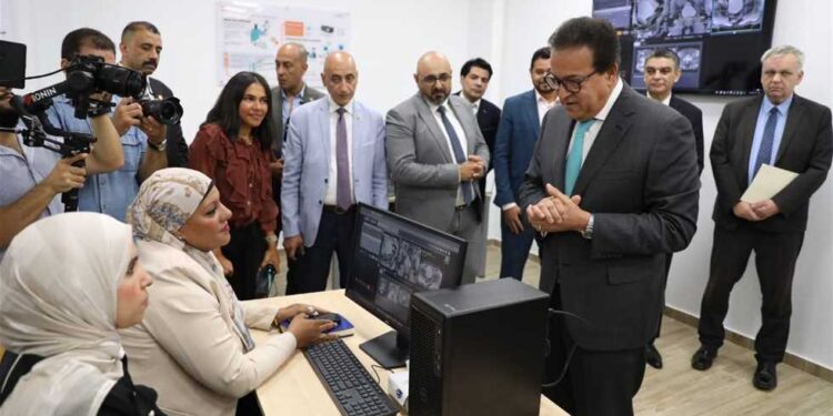 وزير الصحة يفتتح أول معمل محاكاة متطور بالمعهد الفني الصحي بالإسماعيلية