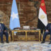 الرئيس السيسى يناقش مع نظيره الصومالى مشاركة مصر العسكرية فى بعثة الاتحاد الأفريقى