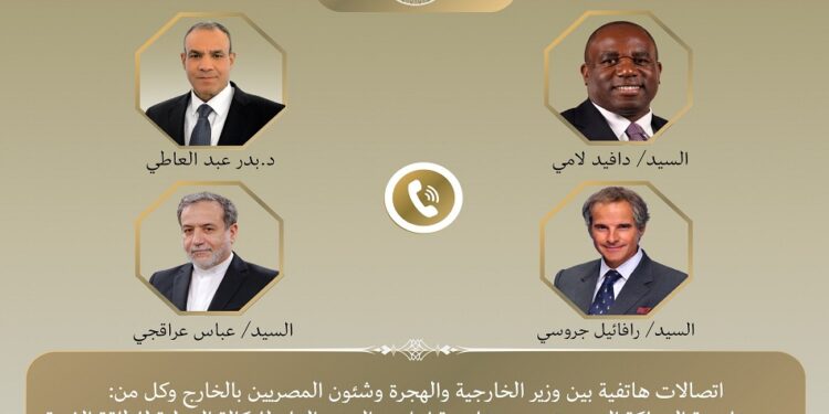 وزير الخارجية يواصل اتصالاته المكثفة لخفض التصعيد بالمنطقة