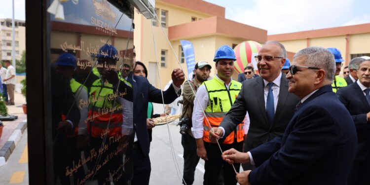 قناة السويس تفتتح محطة مياه 26 يوليو بمحافظة الإسماعيلية