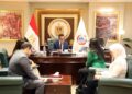وزير الصحة يبحث مع المرشحة لمنصب سفيرة مصر لدى السويد ولاتفيا آفاق التعاون الصحي