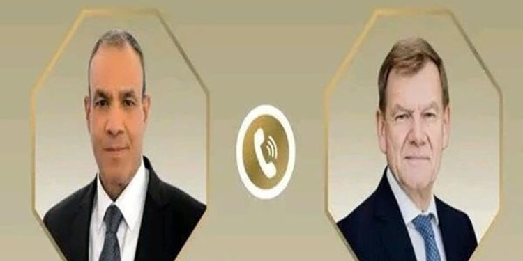 اتصال هاتفي بين وزير الخارجية ونظيره الألماني