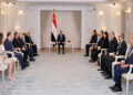 الرئيس السيسي يستقبل رئيس مجلس الوزراء اللبناني