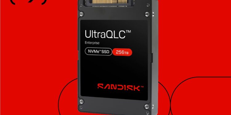 سانديسك تكشف عن منصة UltraQLC™ المبتكرة وتحقق رقمًا قياسيًا جديدًا في سعة أقراص SSD