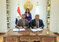 وزيرة التنمية تشهد مراسم توقيع عقد توريد مجزرين متنقلين لذبح الماشية في المناطق النائية والحدودية