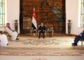 الرئيس السيسي يستقبل رئيس مجلس الوزراء وزير الخارجية بدولة قطر