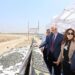 وزيرة التنمية المحلية ومحافظ القليوبية يتفقدان أعمال الانتهاء من رفع 675 ألف طن مخلفات أسفل محور الفريق العصار