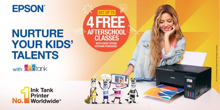 إبسون تطلق حملة العودة إلى المدارس بمشاركة النجمة العالمية شاكيرا