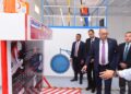 وزير العمل يزور موقع النحاس للمترو الجديد التابع لشركة اوراسكوم بالإسكندرية