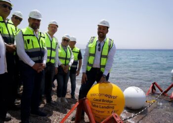 الانتهاء من ربط مصر والأردن من خلال الكابل البحري للاتصالات عالي السعة “كورال بريدج”