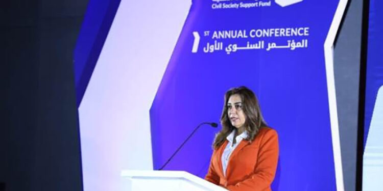 وزيرة التنمية تشارك في حفل إطلاق صندوق دعم مشروعات الجمعيات والمؤسسات الأهلية