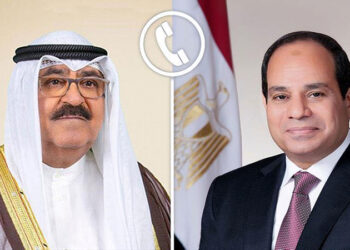 الرئيس السيسي وأمير الكويت يدينان الاعتداء الإسرائيلى السافر على قطر