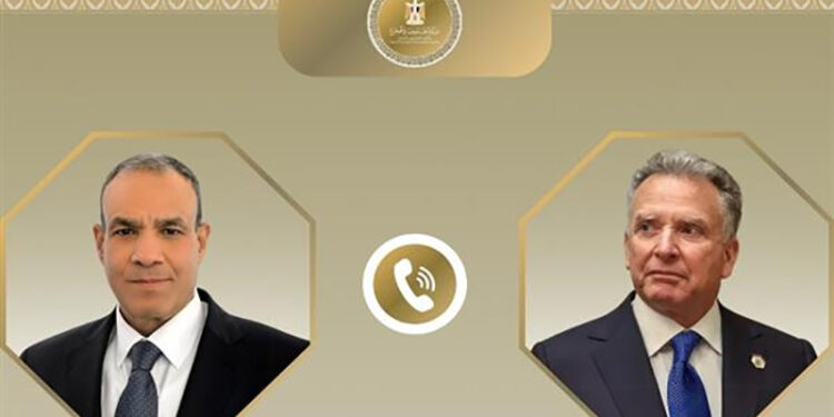 اتصال هاتفي بين وزير الخارجية والمبعوث الأمريكي الخاص للشرق الأوسط
