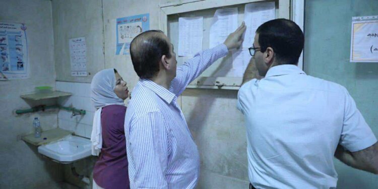 نائب وزير الصحة يوجه باستبعاد مدير مناوب بمستشفى قطور المركزي بالغربية لتغيبه عن العمل