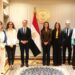 وزيرة التضامن الاجتماعي تلتقي السفير الفرنسي بالقاهرة