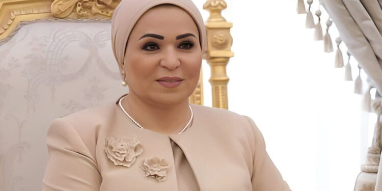 السيدة انتصار السيسي تهنئ الشعب المصرى والأمة الإسلامية بالمولد النبوى الشريف