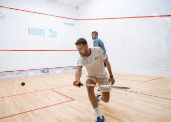 ختام الأدوار التمهيدية لبطولة CIB المفتوحة للإسكواش 2025 بنادي O West الرياضي