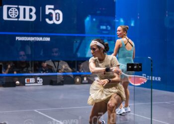 سيطرة مصرية خالصة في ربع نهائي بطولة CIB المفتوحة للإسكواش 2025 أمام أهرامات الجيزة