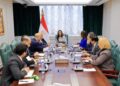 وزيرة التضامن تلتقي المدير التنفيذي لمصر بمجموعة البنك الدولي