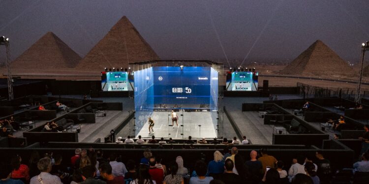 سيطرة مصرية واضحة في دور الـ16 من بطولة CIB المفتوحة للإسكواش 2025