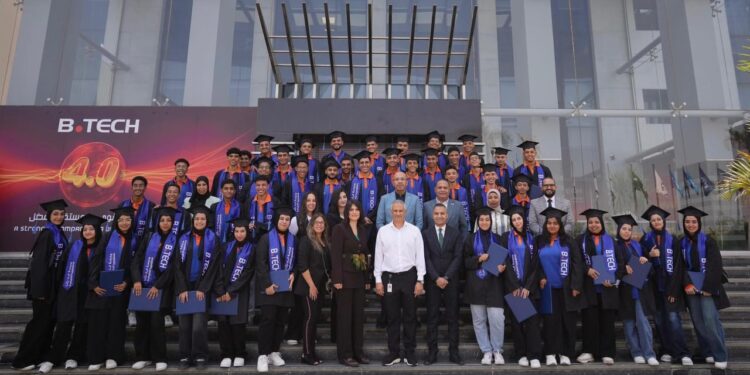 بى تك تحتفل بتخرج الدفعة الثالثة من طلاب مدرسة بى تك للتكنولوجيا التطبيقية لعام 2025
