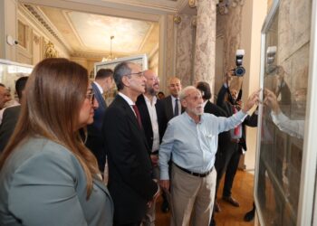 وزير الاتصالات يفتتح معرض للطوابع البريدية بمركز إبداع مصر الرقمية – قصر السلطان حسين كامل