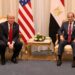 ترامب: الرئيس السيسى لعب دورا مهما للغاية في عملية السلام