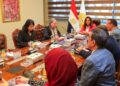 وزيرة التنمية المحلية تبحث نتائج برنامج التنمية المحلية بصعيد مصر مع لجنة التقييم المستقل للبنك الدولي