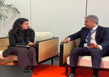 وزير السياحة والآثار يلتقي مع الأمين العام المُنتخب لمنظمة الأمم المتحدة للسياحة