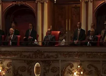 الرئيس السيسي يشهد فيلما تسجيليا بعنوان سلام يا مصر في احتفالية وطن السلام