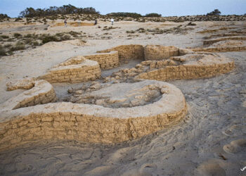 اكتشاف قلعة عسكرية جديدة من عصر الدولة الحديثة على طريق حورس الحربي بسيناء