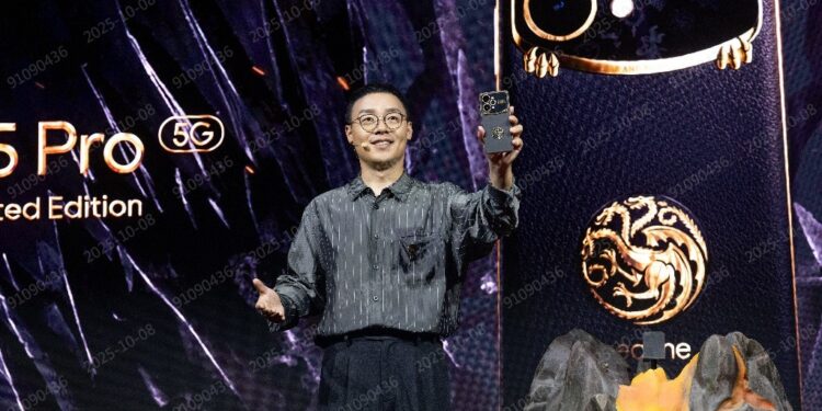 ريلمي تتعاون مع Game of Thrones للكشف عن إصدار جديد محدود من realme 15 Pro