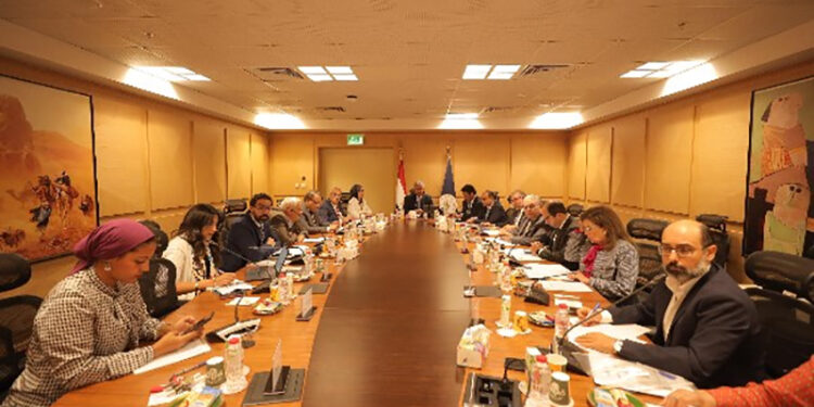 وزير السياحة والآثار يترأس اجتماع مجلس إدارة هيئة المتحف القومي للحضارة المصرية