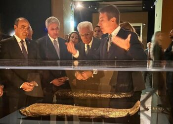 رئيس جمهورية إيطاليا يفتتح معرض “كنوز الفراعنة” في العاصمة الإيطالية روما