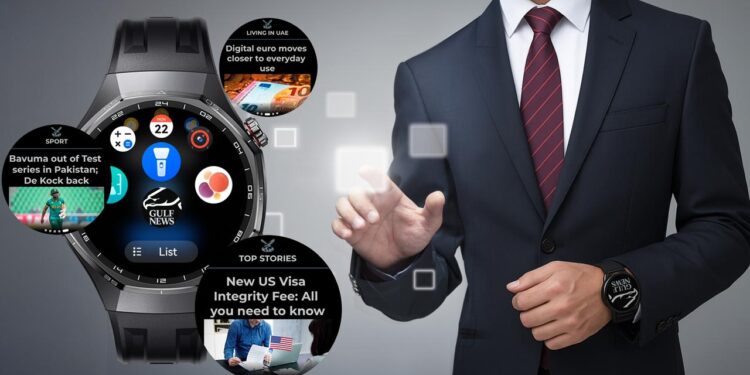 إطلاق تطبيق Gulf News على ساعات هواوي الذكية