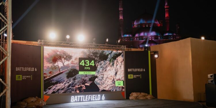 فعالية حصرية لإنفيديا في القاهرة احتفالًا بعودة Battlefield 6 برسومات من الجيل الجديد