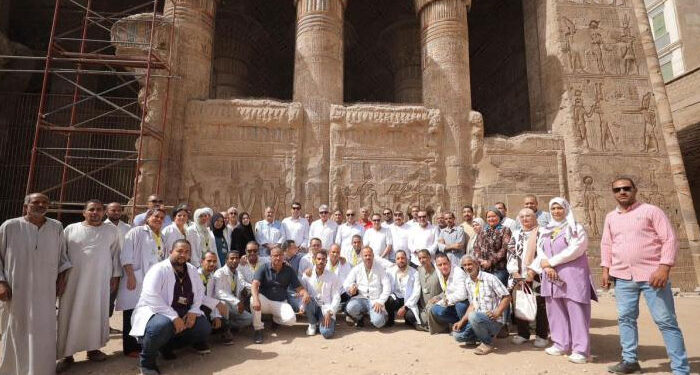 وزير السياحة والآثار يتوجه إلى مدينة إسنا لتفقد مستجدات أعمال مشروع ترميم معبد إسنا