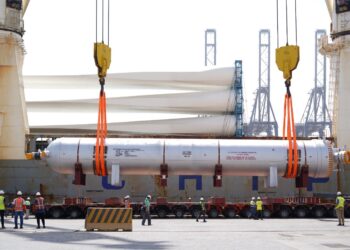 دي بي ورلد – مصر تنجح في مناولة شحنة عملاقة بوزن يتجاوز 500 طن بميناء السخنة