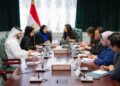 وزيرة التضامن الاجتماعي تستقبل وزيرة الدولة للتعاون الدولي بدولة قطر