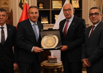 رئيس محكمة النقض يستقبل رئيس مجلس إدارة اتحاد بنوك مصر