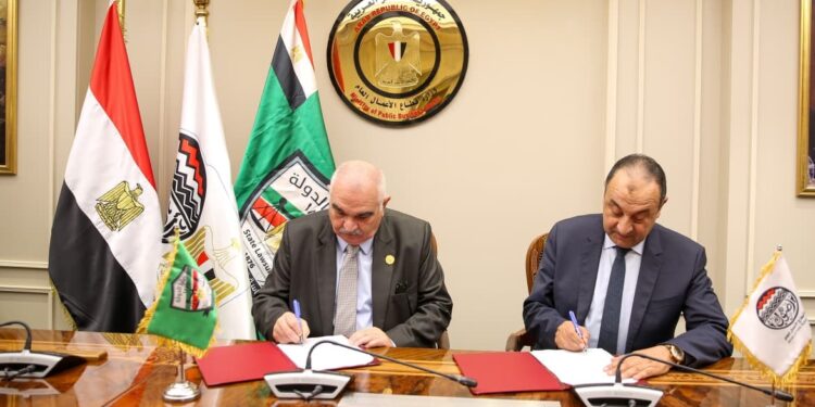 توقيع بروتوكول بين وزارة قطاع الأعمال العام وهيئة قضايا الدولة لتعزيز التعاون المشترك