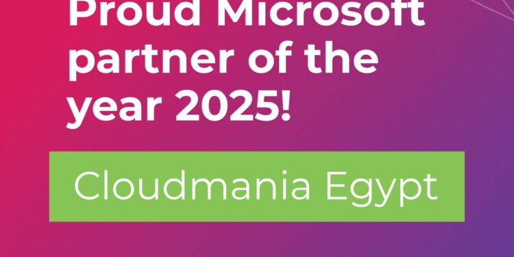Cloudmania تفوز بجائزة شريك مايكروسوفت في مصر لعام 2025