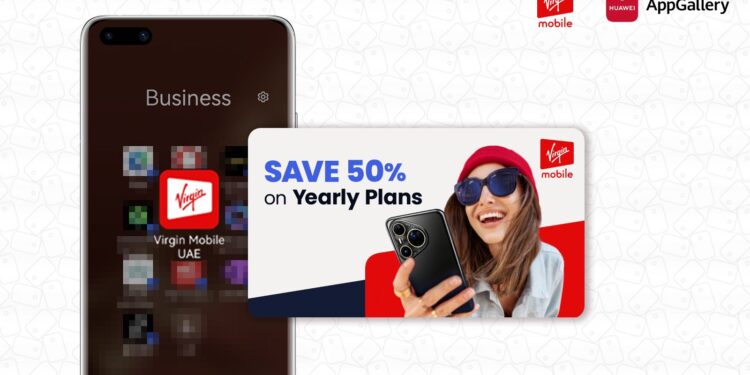 تعاون جديد بين هواوي وفيرجن موبايل الإمارات لدفع التحول الرقمي