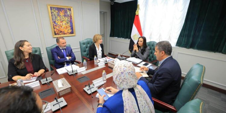 وزيرة التضامن تلتقي المديرة الإقليمية للتنمية البشرية بمنطقة الشرق الأوسط وشمال أفريقيا بالبنك الدولي