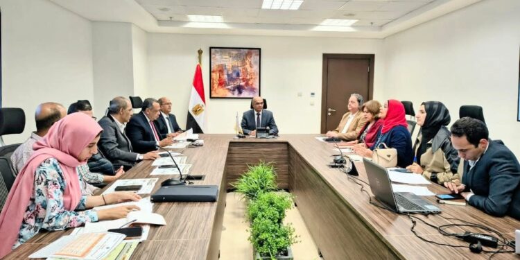 نائب وزير الإسكان يتابع موقف مشروعات برنامج خدمات الصرف الصحي المستدامة في المناطق الريفية بالشرقية