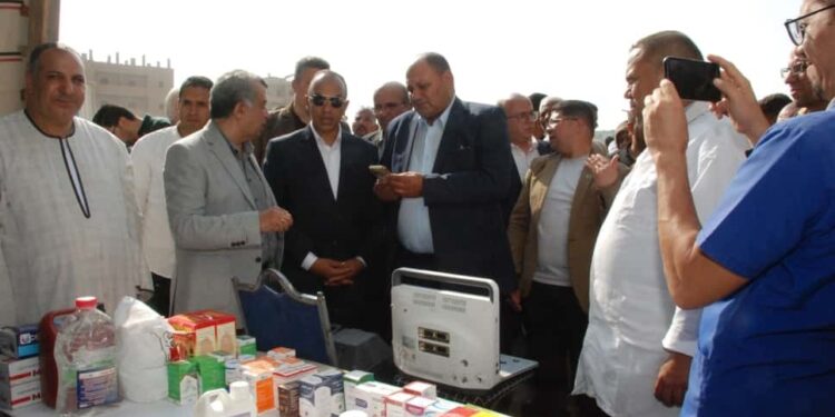 انطلاق “قوافل التنمية الشاملة” من المنيا لخدمة المزارعين والمربين بـ 30 سيارة خدمات متكاملة